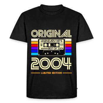 Original 2004 Limited Edition - T-shirt Premium bio Homme - noir - Devant - Nico (187cm)