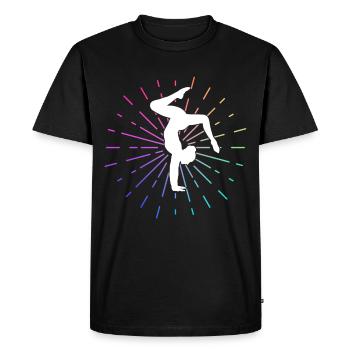Gymnastics gymnastics gymnastics sport saying gymnast - Men's Premium Organic T-Shirt - black - Front - Nico (187cm)