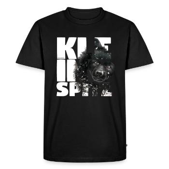 NASSU Klein 006 - Men's Premium Organic T-Shirt - black - Front - Nico (187cm)