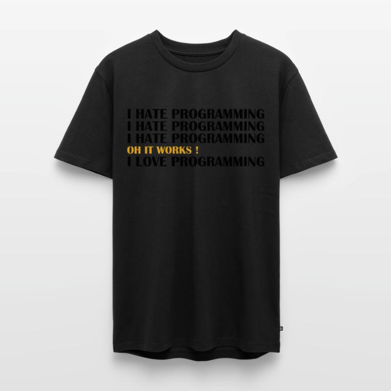 Computer Scientist Computer Science Student i love programming Men's Premium Organic T-Shirt