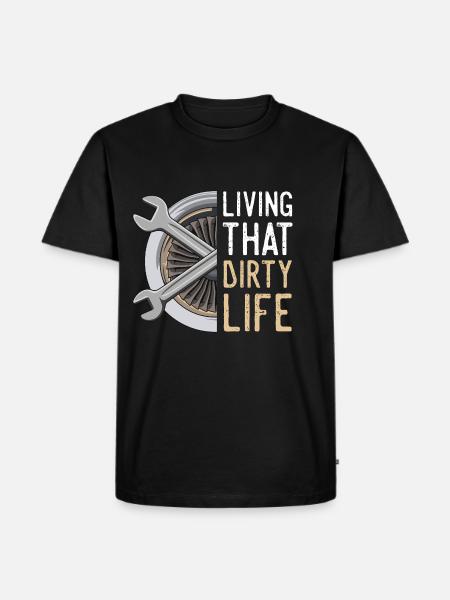 Aviation 3000000000000000 - T-shirt Premium bio Homme - noir