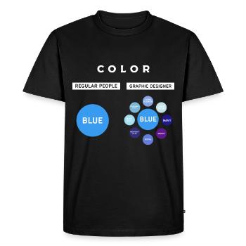 Grafiker Designerin Grafik Designer Künstlerin - Männer Premium Bio T-Shirt - Schwarz - Vorne - Nico (187cm)