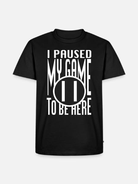 Gamer Cool Apparel - Männer Premium Bio T-Shirt - Schwarz