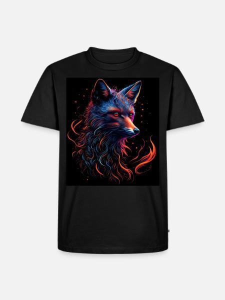 foxy - Men's Premium Organic T-Shirt - black