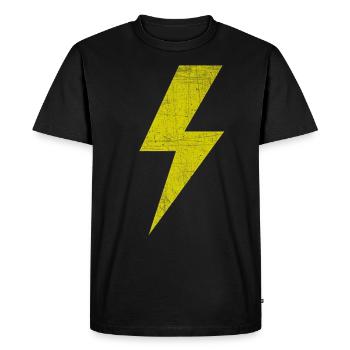 Season 18 Holly’s Lightning T Shirt - T-shirt Premium bio Homme - noir - Devant - Nico (187cm)