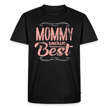 mummy - Men's Premium Organic T-Shirt - black - Front - Nico (187cm)