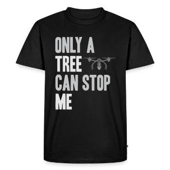 drone - T-shirt Premium bio Homme - noir - Devant - Nico (187cm)