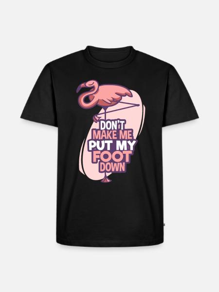 Flamingo - T-shirt Premium bio Homme - noir