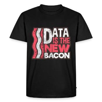 Computer scientist coding - Men's Premium Organic T-Shirt - black - Front - Nico (187cm)