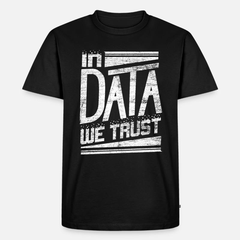 Informatik Nerd Coding - Männer Premium Bio T-Shirt - Schwarz