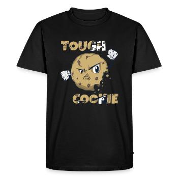 One Tough Cookie Un cookie dur - T-shirt Premium bio Homme - noir - Devant - Nico (187cm)