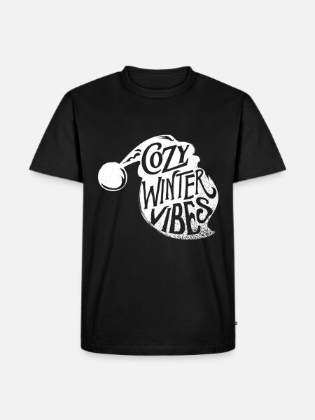 hiver - T-shirt Premium bio Homme - noir