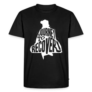 Recovery from illness cure rehab - Men's Premium Organic T-Shirt - black - Front - Nico (187cm)