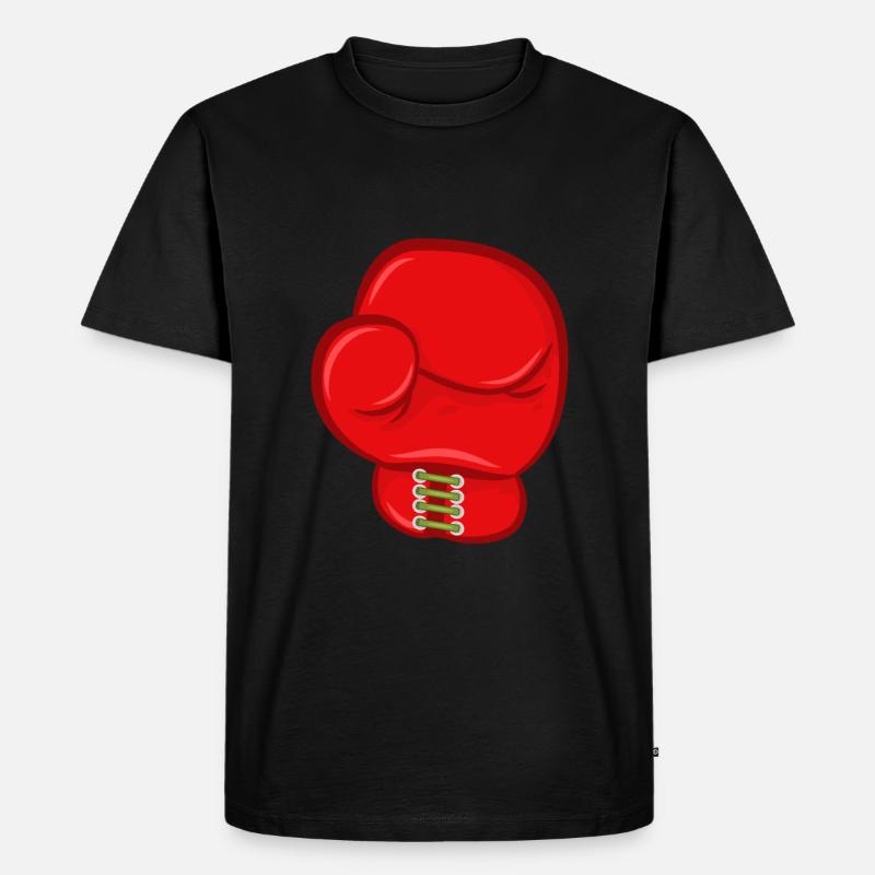 Gant de boxe boxe boxe - T-shirt Premium bio Homme - noir