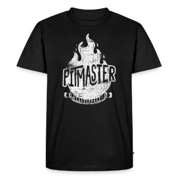 Gril à griller - T-shirt Premium bio Homme - noir - Devant - Nico (187cm)