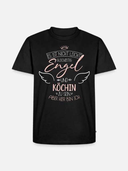 Köchin - Männer Premium Bio T-Shirt - Schwarz