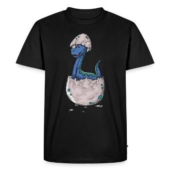 Dinosaures - T-shirt Premium bio Homme - noir - Devant - Nico (187cm)