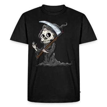The Grim Reaper - Men's Premium Organic T-Shirt - black - Front - Nico (187cm)