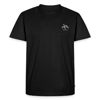 Brass music lives - Challenge 2 -black - Men's Premium Organic T-Shirt - black - Front - Nico (187cm)