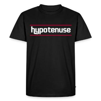 Nerd I Nerdy I Tutorat I Science I Cadeau - T-shirt Premium bio Homme - noir - Devant - Nico (187cm)