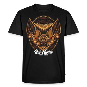 Chauve-souris - T-shirt Premium bio Homme - noir - Devant - Nico (187cm)