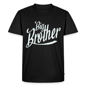 Big Brother - Men's Premium Organic T-Shirt - black - Front - Nico (187cm)