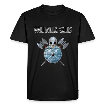 Appels de Valhalla - T-shirt Premium bio Homme - noir - Devant - Nico (187cm)
