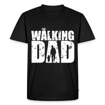 The Walking Dad - T-shirt Premium bio Homme - noir - Devant - Nico (187cm)