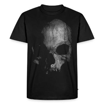 skull - Men's Premium Organic T-Shirt - black - Front - Nico (187cm)