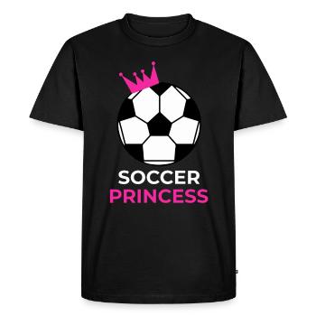 soccer girls things shirt for girls - Men's Premium Organic T-Shirt - black - Front - Nico (187cm)