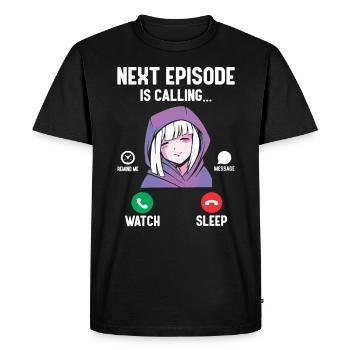 Anime Manga Fan anniversaire Noël cadeau - T-shirt Premium bio Homme - noir - Devant - Nico (187cm)