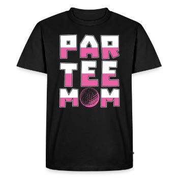Par Tee Mom pour les golfeurs - T-shirt Premium bio Homme - noir - Devant - Nico (187cm)