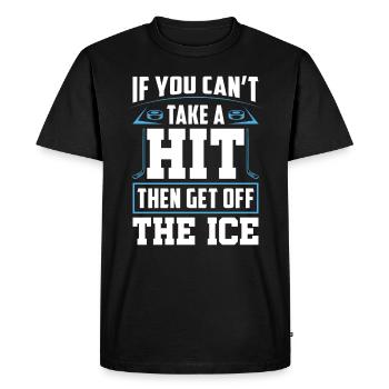 Si vous ne marquez pas pour les joueurs de hockey et les partisans - T-shirt Premium bio Homme - noir - Devant - Nico (187cm)