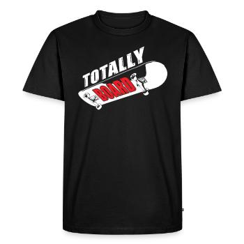 Total Board pour les skateboarders - T-shirt Premium bio Homme - noir - Devant - Nico (187cm)