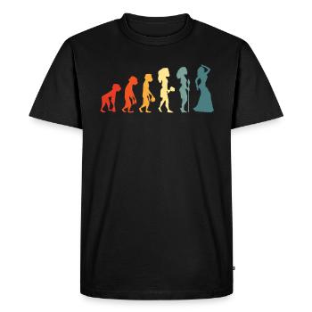 Évolution de la danse du ventre pour la danseuse du ventre - T-shirt Premium bio Homme - noir - Devant - Nico (187cm)