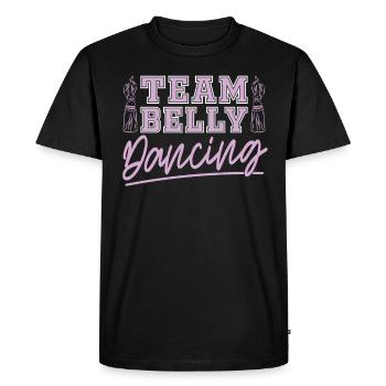 Danse du ventre en équipe Pour danseuse du ventre - T-shirt Premium bio Homme - noir - Devant - Nico (187cm)