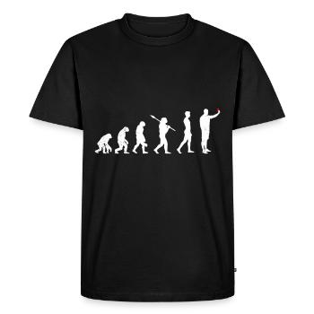 Referee Evolution - Men's Premium Organic T-Shirt - black - Front - Nico (187cm)