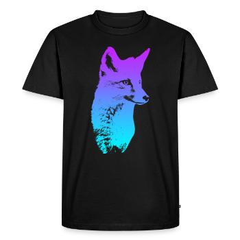 Foxhead Fox Fox Hunting Hunter - Men's Premium Organic T-Shirt - black - Front - Nico (187cm)