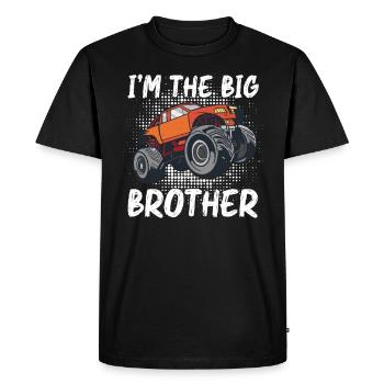 Monster truck rules! Truck-lover-monster-truck - Men's Premium Organic T-Shirt - black - Front - Nico (187cm)
