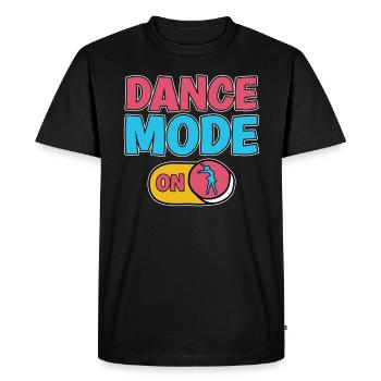 Dance Mode On Ballerina Ballet Teacher - Men's Premium Organic T-Shirt - black - Front - Nico (187cm)