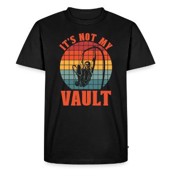 It's not my pole vault pole vaulting - Men's Premium Organic T-Shirt - black - Front - Nico (187cm)