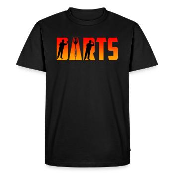Darts Darts Arrows Darts Accessories Darts - Men's Premium Organic T-Shirt - black - Front - Nico (187cm)