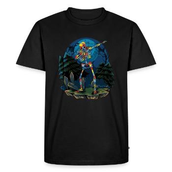 C’est normal d’être un peu différent de - T-shirt Premium bio Homme - noir - Devant - Nico (187cm)