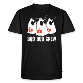 Boo Boo Crew Halloween Party Halloween Costume - T-shirt Premium bio Homme - noir - Devant - Nico (187cm)