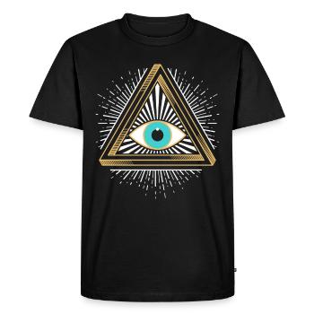 Ancient Egypt Souvenir Historical Egyptian - Men's Premium Organic T-Shirt - black - Front - Nico (187cm)