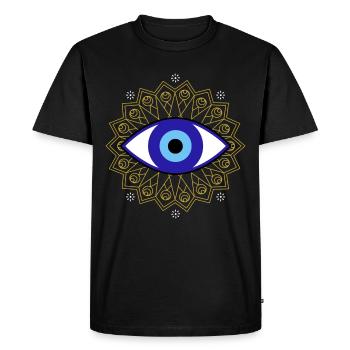 Ancient Egypt Souvenir Historical Egyptian - Men's Premium Organic T-Shirt - black - Front - Nico (187cm)