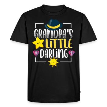 Grandpa’s Little Darling Kiddie Sun Star Kids - T-shirt Premium bio Homme - noir - Devant - Nico (187cm)