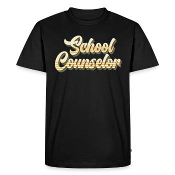 Accompagnement scolaire Inclusion meilleur compagnon scolaire - T-shirt Premium bio Homme - noir - Devant - Nico (187cm)