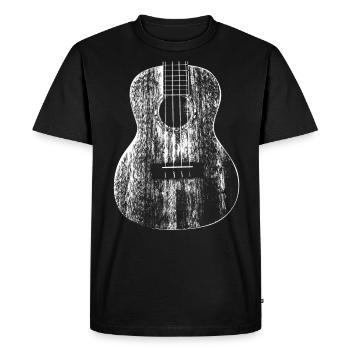 Professeur de musique Musicien Je suis guitariste guitare - T-shirt Premium bio Homme - noir - Devant - Nico (187cm)