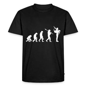 Bagpipe Bagpipes Evolution Bagpipes - Men's Premium Organic T-Shirt - black - Front - Nico (187cm)